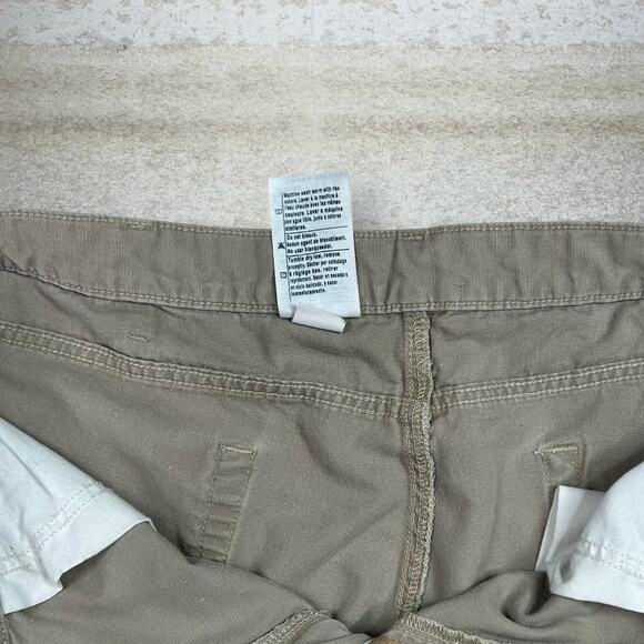 Vintage Carhartt Carpenter Pants Tan Canvas Baggy Wide Leg Fit Dungarees 90s - Picture 5 of 5